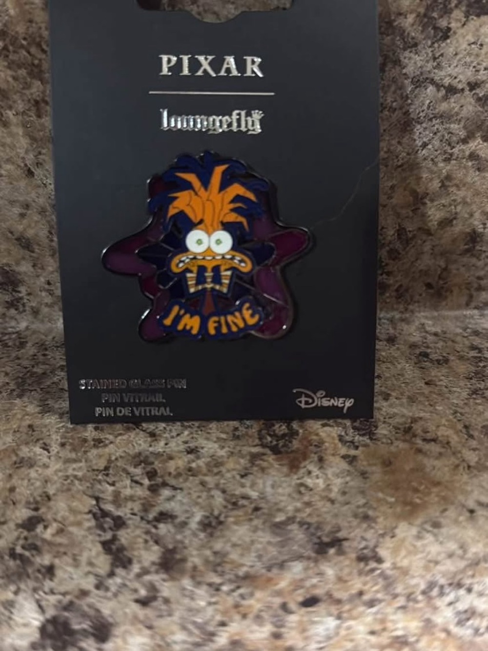 Inside Out 2- Anxiety Loungefly Pin